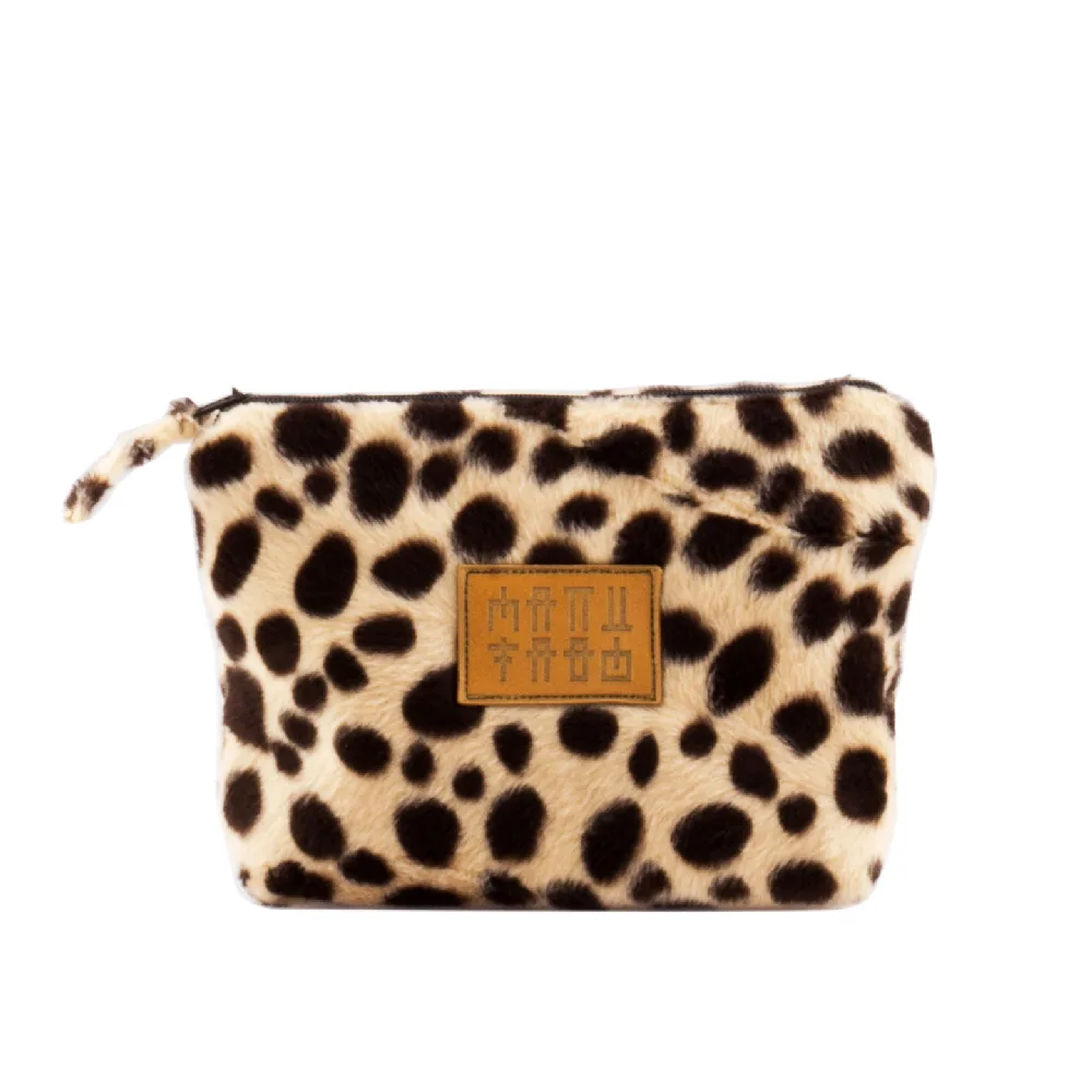 Cosmetic Bag Cheetah jpg