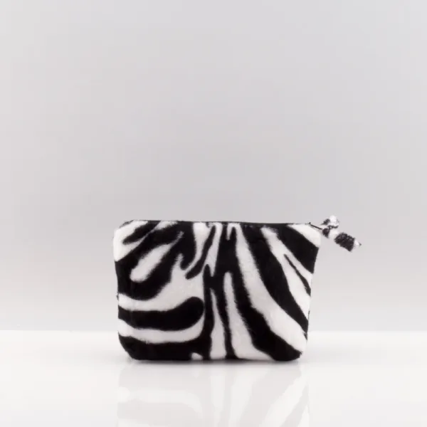 Cosmetic Bag Zebra Back jpg