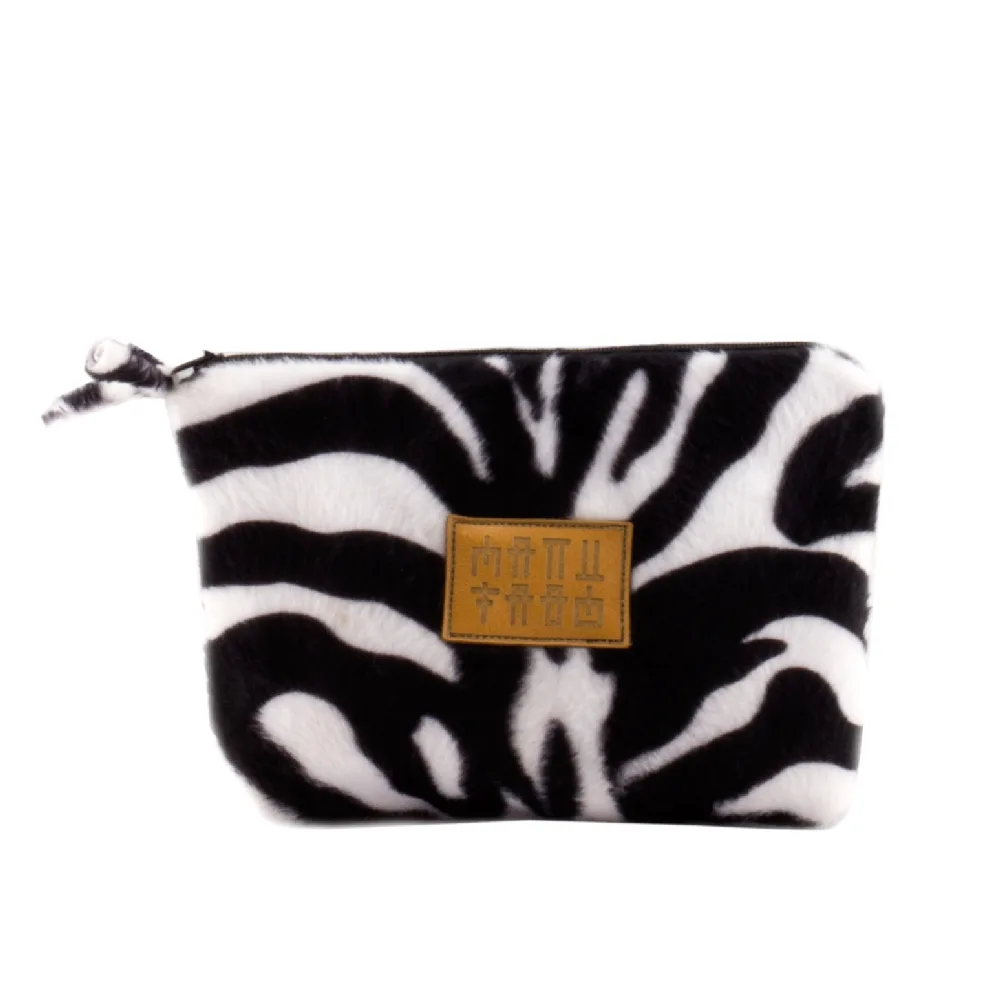 Cosmetic Bag Zebra jpg