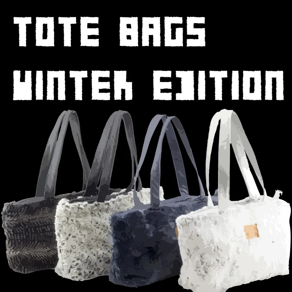 Post Manufabo Bags Deluxe Tote Bag Winter Edition Plush jpg