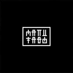 Post Manufabo Logo white on black background