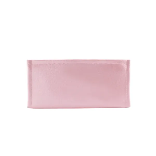 manufabo wallet walle t for belt bag backside in metallic rose jpg