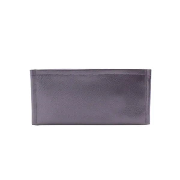 manufabo wallet walle t for belt bag backside in metallic slate gray jpg