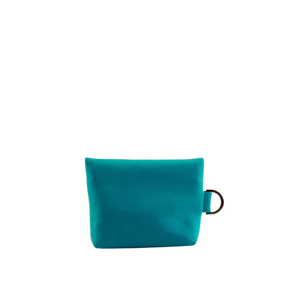 mini bag backside by manufabo in petrol turquoise jpg