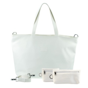 Bundle Shopper Bag in Bags Pencil Pouch Mini Bag white 1