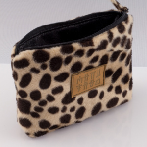 Cosmetic Bag Cheetah Side