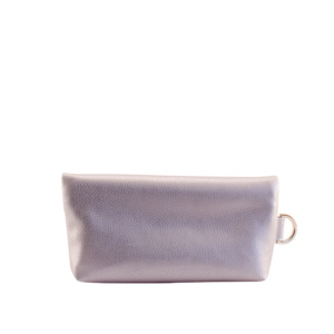 burrito bag backside by manufabo in metallic silver