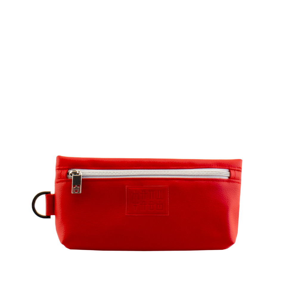 burrito bag frontside by manufabo in red