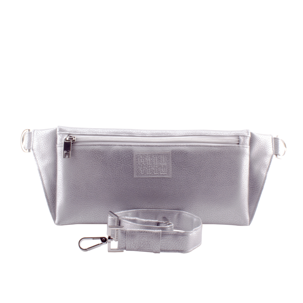 Belt bag silver sale