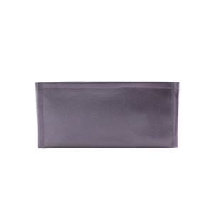 manufabo wallet walle t for belt bag backside in metallic slate gray