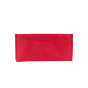 manufabo wallet walle t for belt bag frontside in red