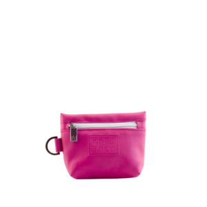 mini bag frontside by manufabo in pink