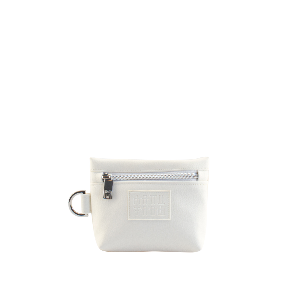 mini bag frontside by manufabo in white